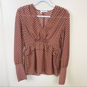 Derek Lam 10 Crosby Long Sleeve Top